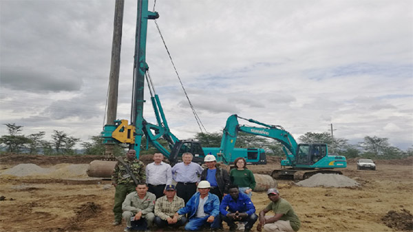 Z6官网智能入岩神器在东非肯尼亚获赞，人好设备好