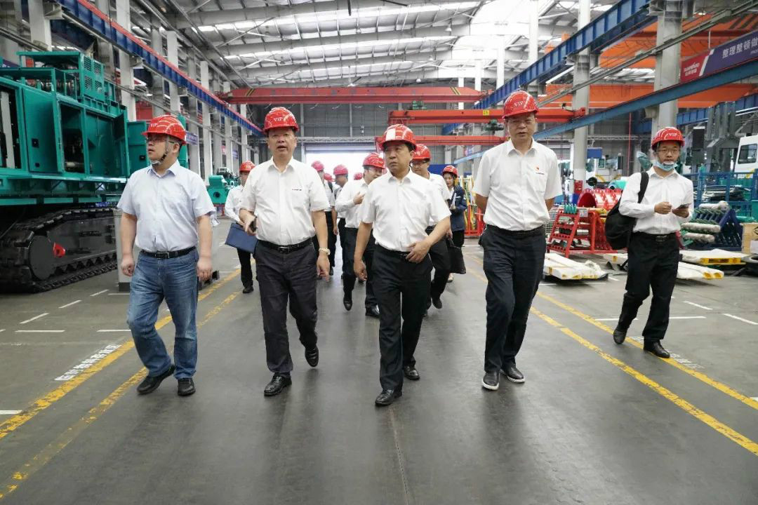 中铁设备赵华总经理光临Z6官网智能互换