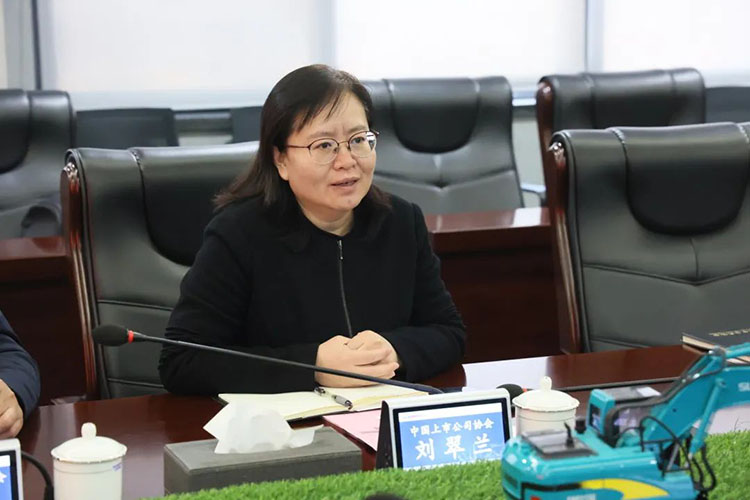 中国上市公司协会党委委员、副秘书长刘翠兰一行调研Z6官网智能