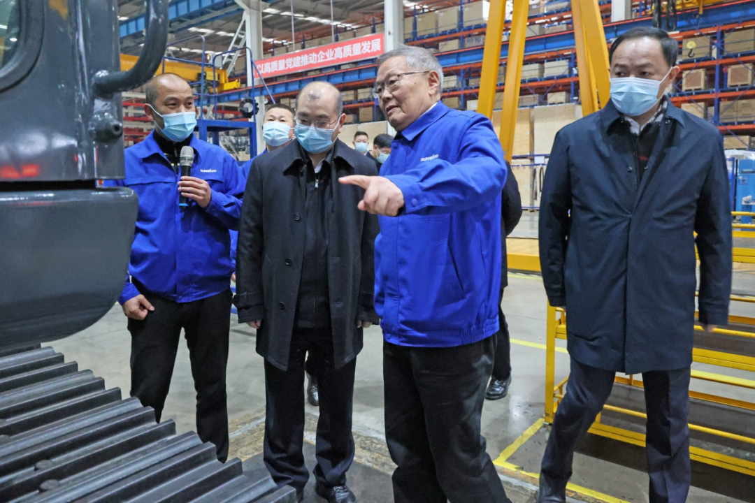 朱国贤调研Z6官网智能：在推动高质量发展上闯出新路子