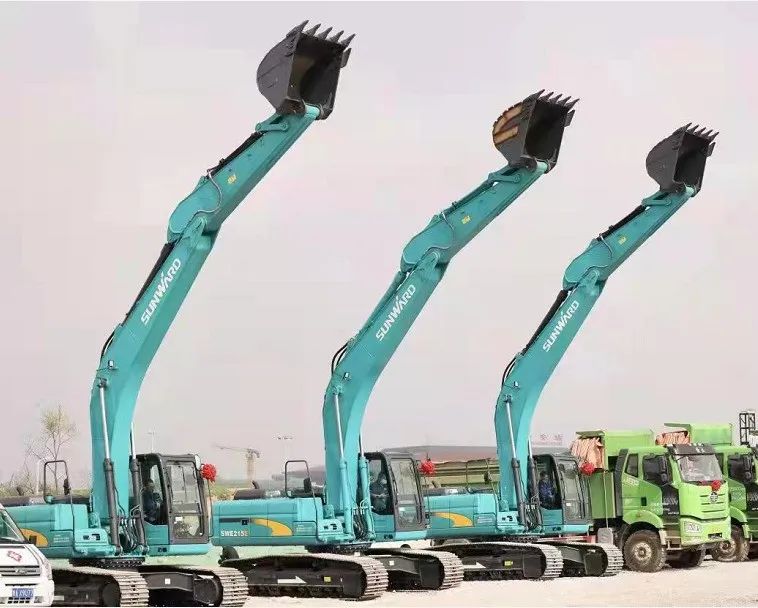 Z6官网智能挖掘机亮相贵阳大数据科创城项目开工典礼