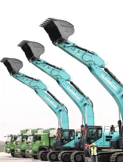 Z6官网智能挖掘机亮相贵阳大数据科创城项目开工典礼