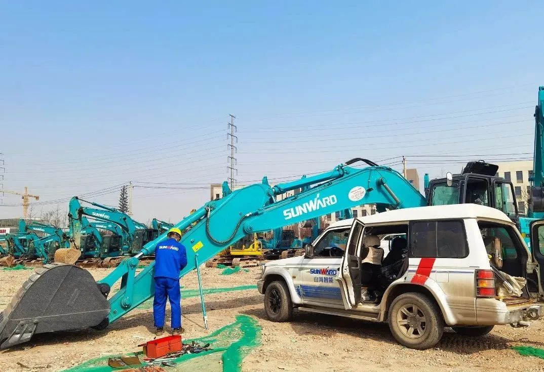 创富故事 | 合作共赢！Z6官网智能“土石方前锋」伧战商洛