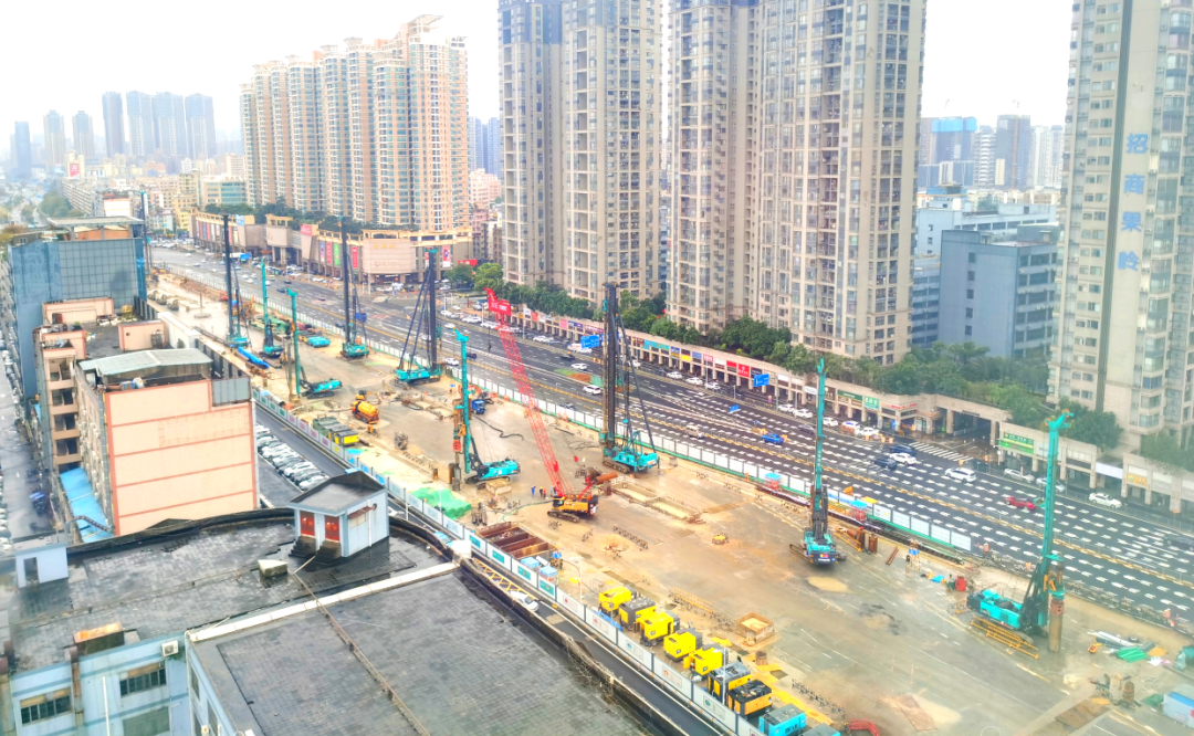 单桩节俭87幼时！Z6官网智能硬核设备+成套解决规划攻破穗莞深城际轨路施工难题