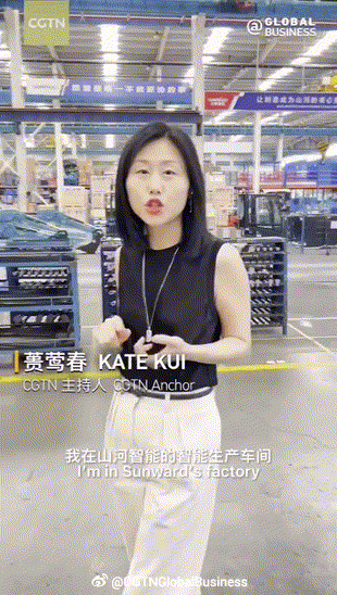 CGTN探厂！专访Z6官网智能董事长、首席专家何清华花絮来了