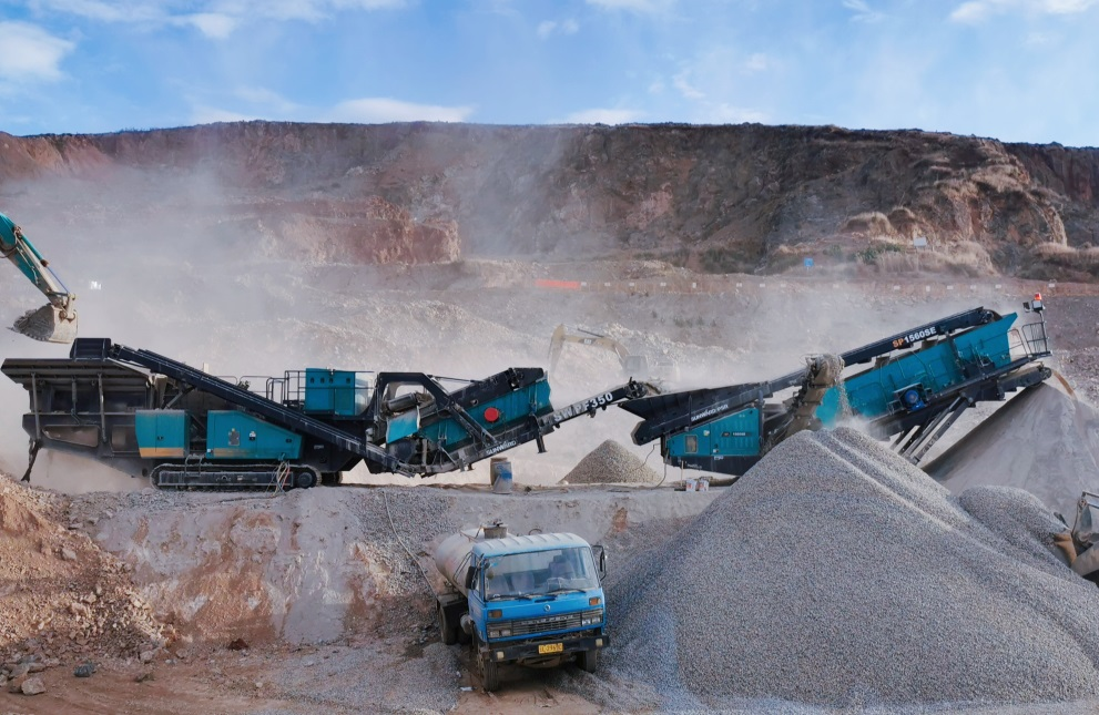 时产制品料400吨！Z6官网普石勒破碎筛分成套设备助力云南矿山生态复原项目