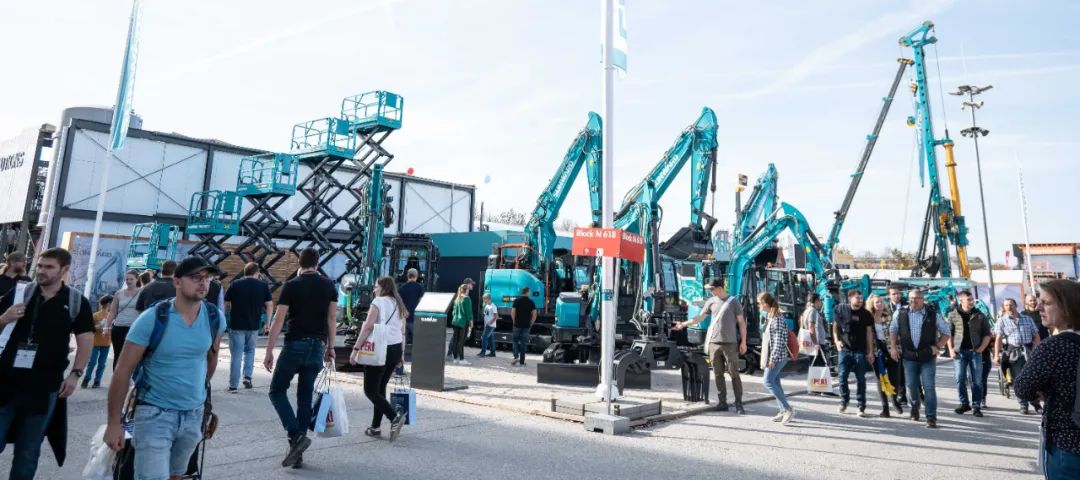 Bauma 2022 | 一组火热现场图带您沉温Z6官网智能德国宝马展之旅