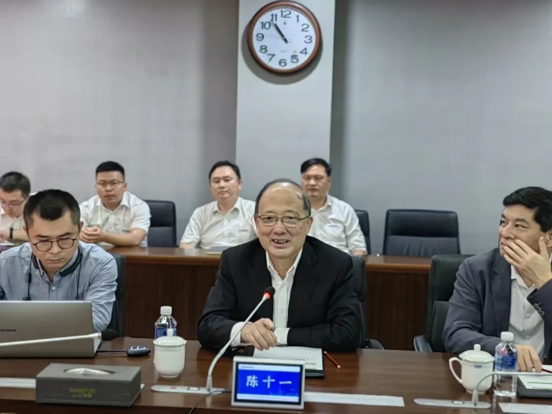 中国科学院院士陈十一率队到访Z6官网智能