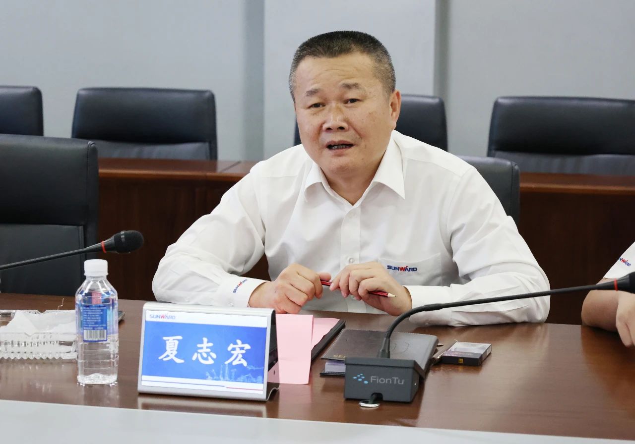 永青科技集团董事长胡晓东带队到访Z6官网智能