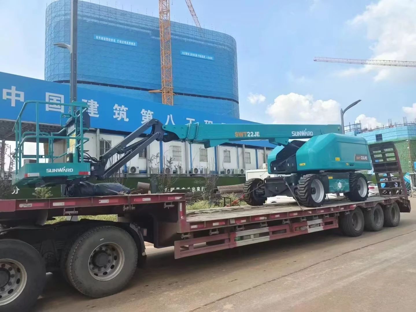 实力上新！Z6官网智能电动直臂高空作业平台进军华中市场