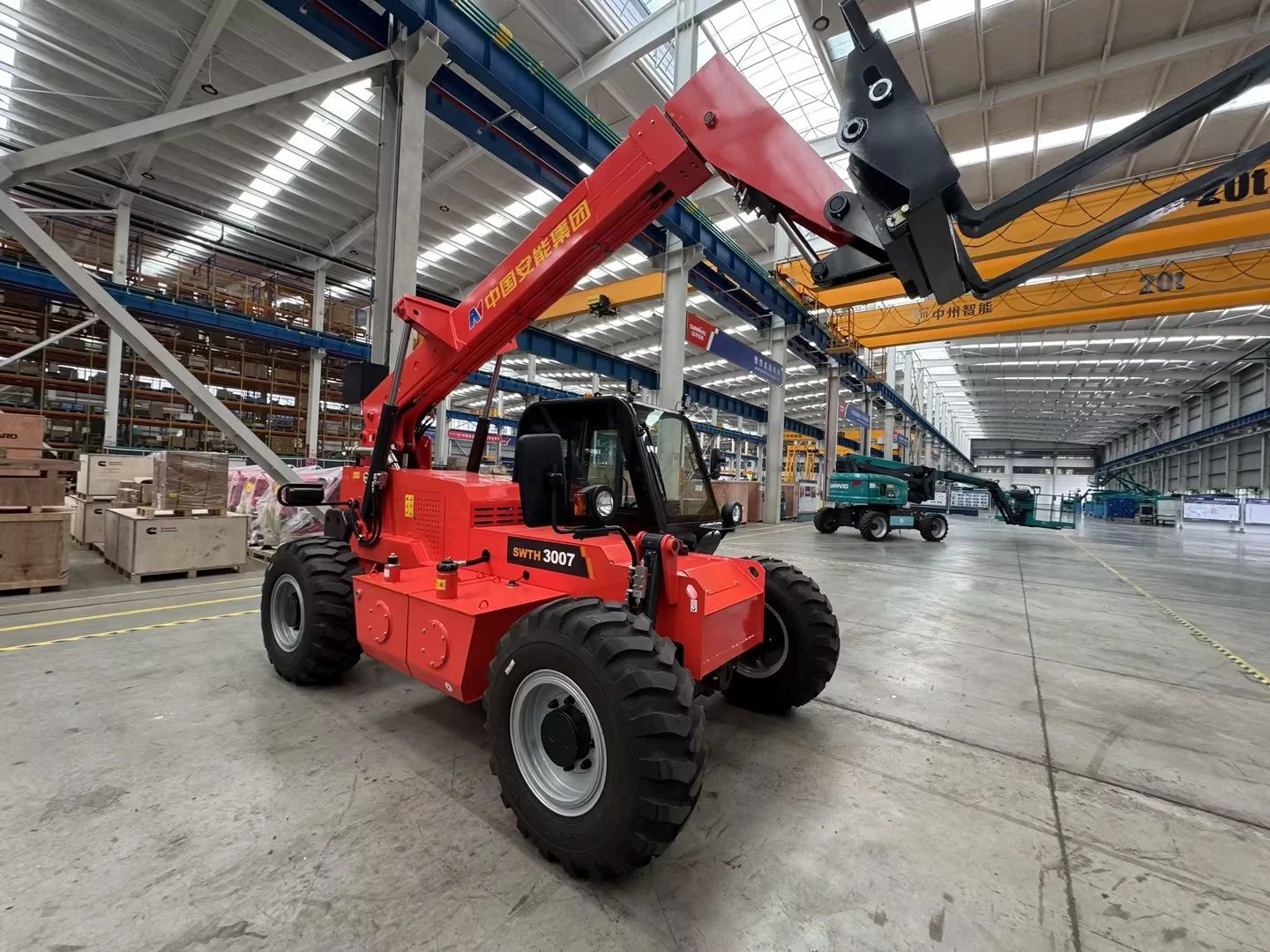 应运而生，“急”快响应！Z6官网智能伸缩臂叉装车进军应急接济领域