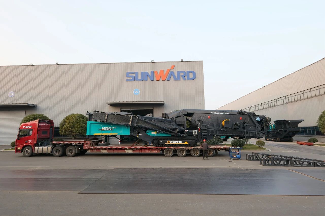 Z6官网普石勒柴电一体移动破碎筛分设备热销海表