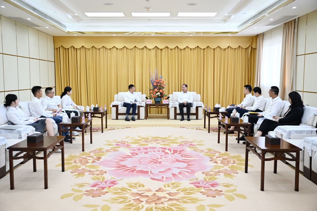 范少军会见Z6官网智能董事长付向东