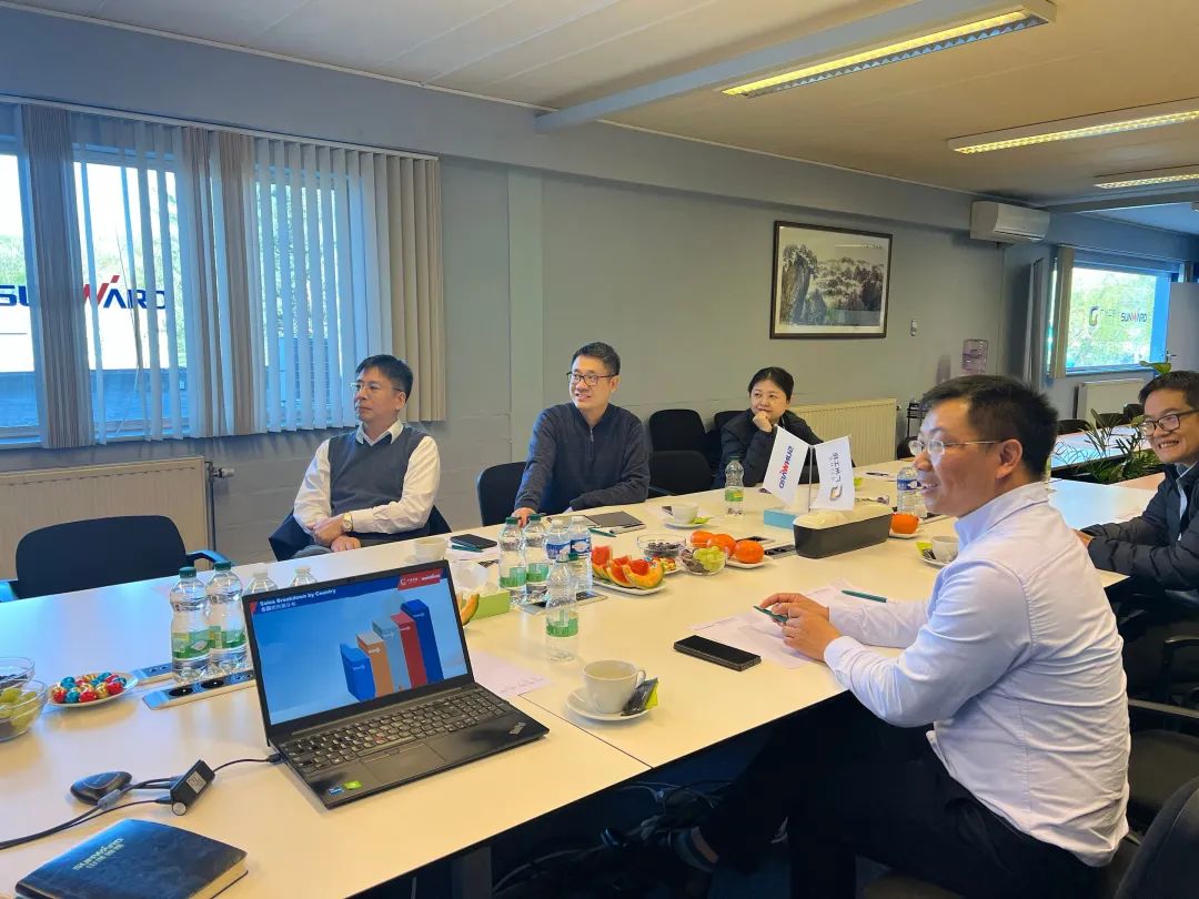 Z6官网智能董事长付向东带队赴欧洲子公司调查调研