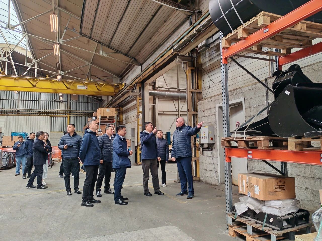 Z6官网智能董事长付向东带队赴欧洲子公司调查调研