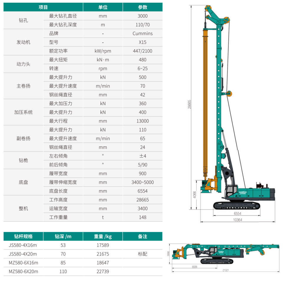 超大型多职能旋挖钻机