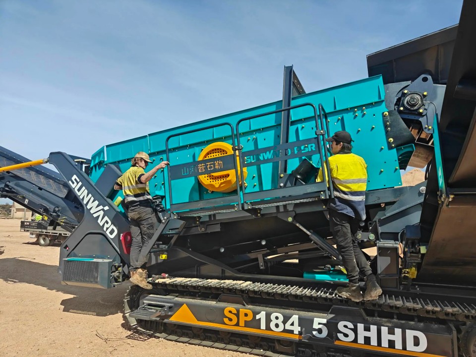 高效环保深受认可！Z6官网智能破碎筛分设备首进澳洲市场