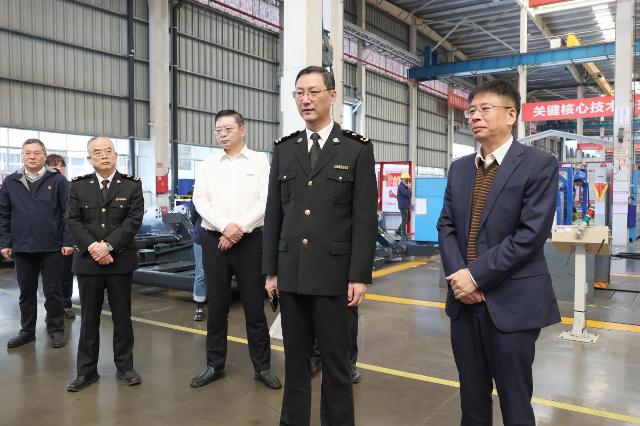 长沙海关关长、党委书记顾炯调研Z6官网智能