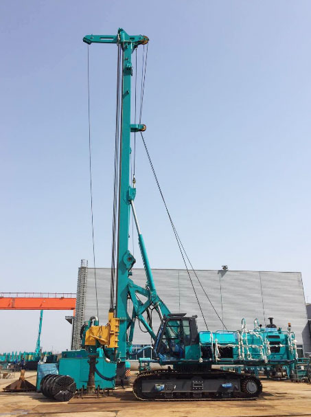 软硬地层通吃！Z6官网智能大直径潜孔锤钻机获首台套赞美