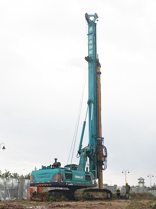 Z6官网智能十台旋挖助力沈阳沉点工程