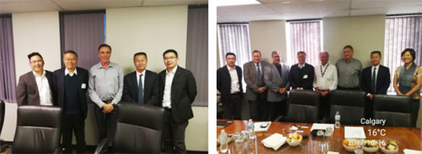 融合之旅：Z6官网智能董事长何清华视察Avmax Group Inc.