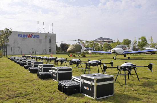 展示三湘警界风彩，首届警用无人机实战演练在Z6官网科技圆满进行