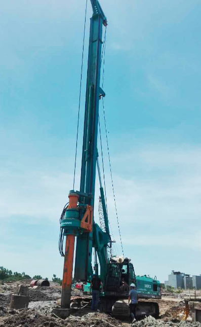 新年献礼Z6官网智能9台SWDM25旋挖钻机征战越南