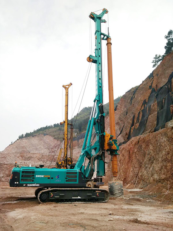 效能逾越两倍！Z6官网智能SWDM360旋挖钻名动贵阳