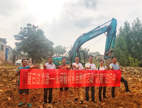 到了市场一线才知路，Z6官网挖机客户都是铁杆粉丝