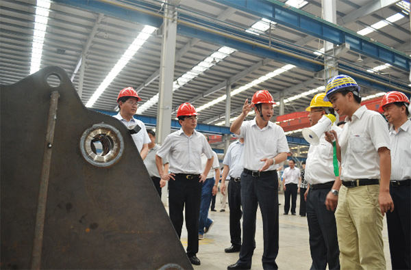 淮北市委书记黄晓武一行调研Z6官网矿装