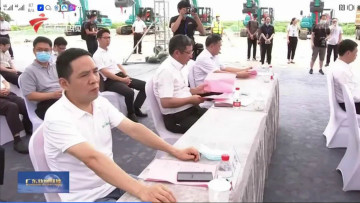 大湾区又一跨海“大桥”开工，Z6官网智能挖掘机“秀”美现场