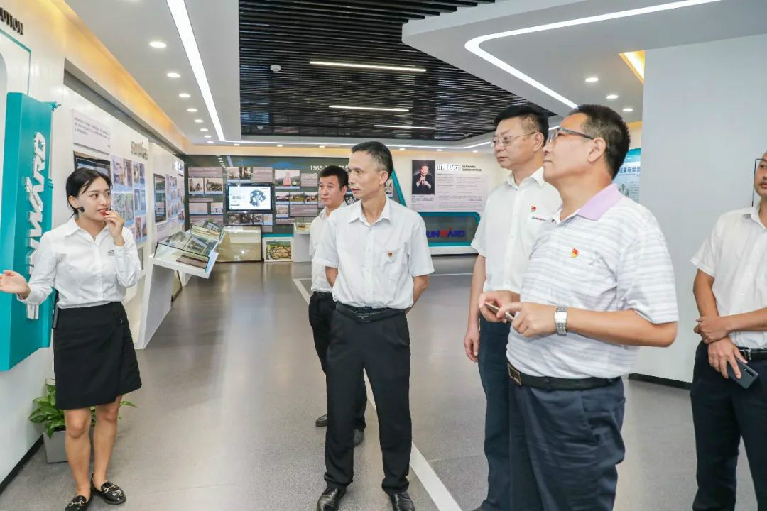 广州工控党建同盟联系员一行到Z6官网智能发展工作对接