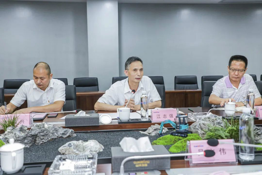 广州工控党建同盟联系员一行到Z6官网智能发展工作对接