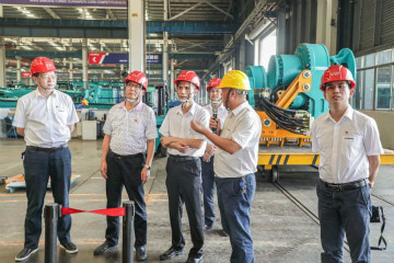 广州工控党建同盟联系员一行到Z6官网智能发展工作对接