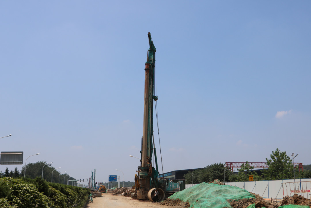 强悍阐发赢青睐！Z6官网智能360H旋挖钻助力南京312国路改扩建