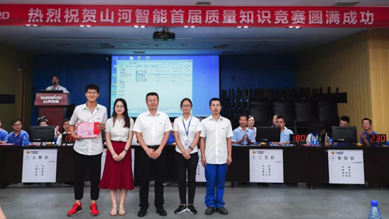 Z6官网智能进行首届质量知识较量