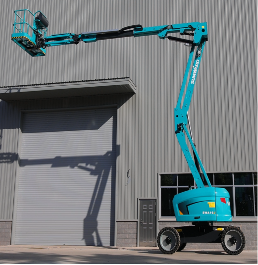 匠心打造！Z6官网智能曲臂式高空作业平台正式投放市场