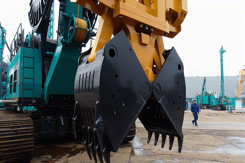 打造“明星产品”！Z6官网智能地下陆续墙液压抓斗成功颁布