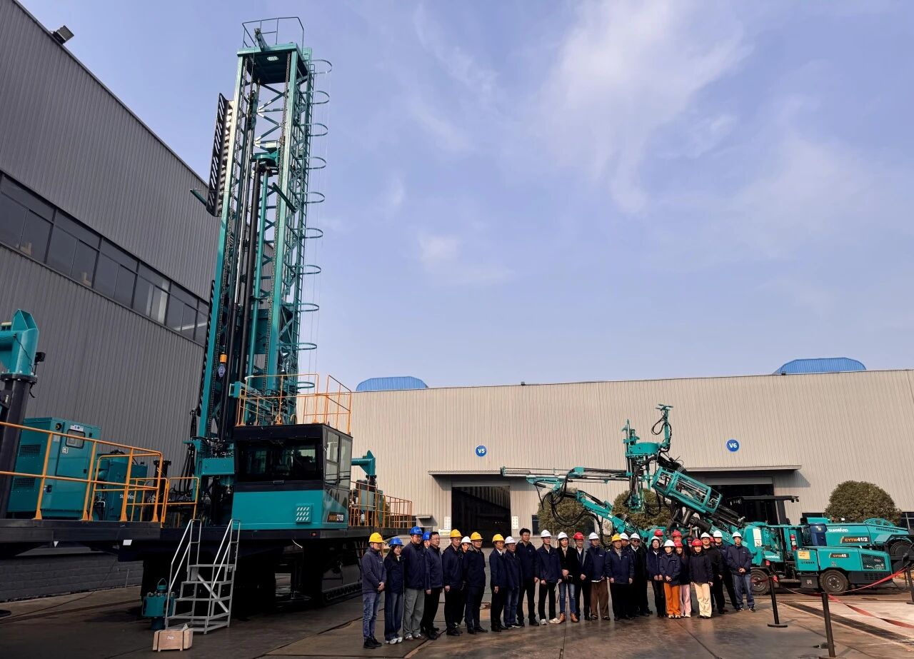 Z6官网智能最大牙轮钻机进军南美高端矿山市场，彰显中国造作硬实力
