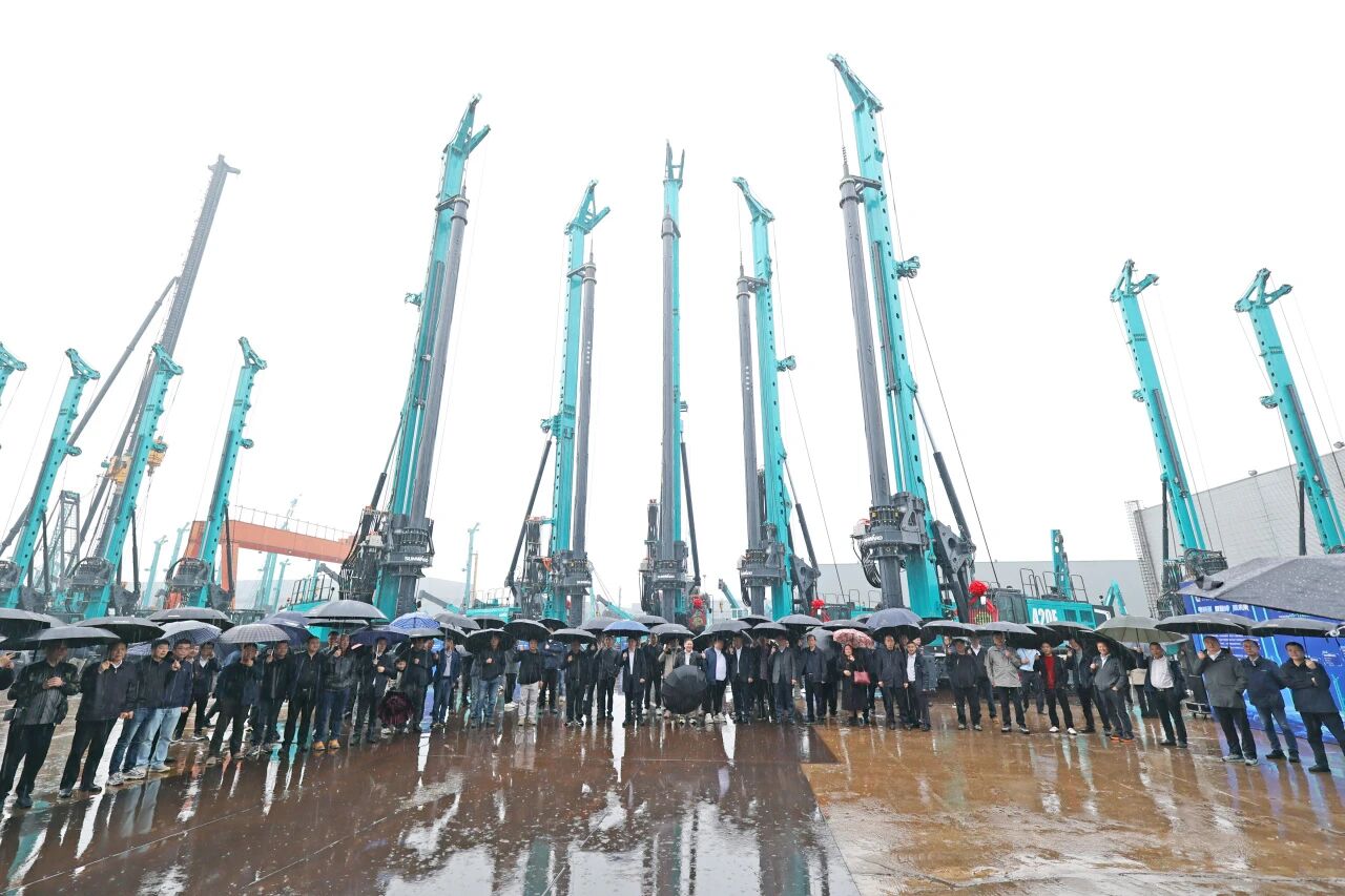 Z6官网智能进行电动旋挖钻机新品颁布会，收成1.2亿元订单